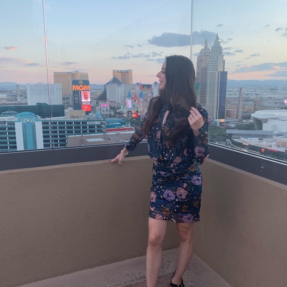 Veronica Beard Peppa Floral Minidress - Picture 5 of 5